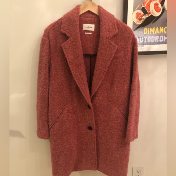 ⛔️UNAVAILABLE⛔️ NWOT 💕 Isabel Marant Étoile Dante Coat - Picture 3 of 16